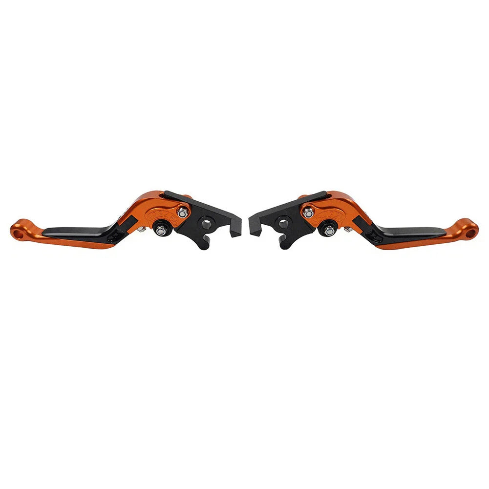 CNC Orange Extendable Brake Clutch Levers for Honda ADV150 (2019-2020)
