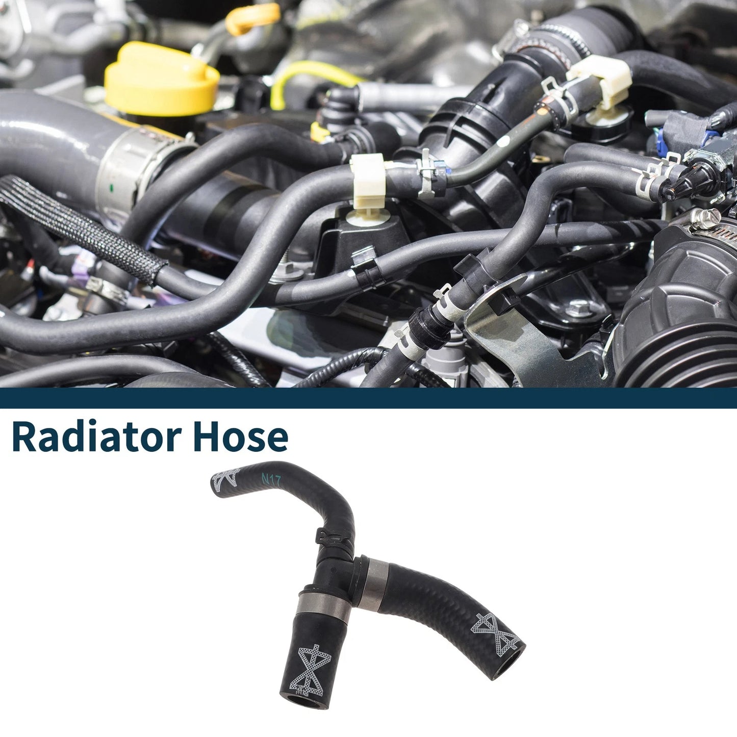 Radiator Hose No. 7L0121156A for Audi Q7 3.6L (2007–2010)