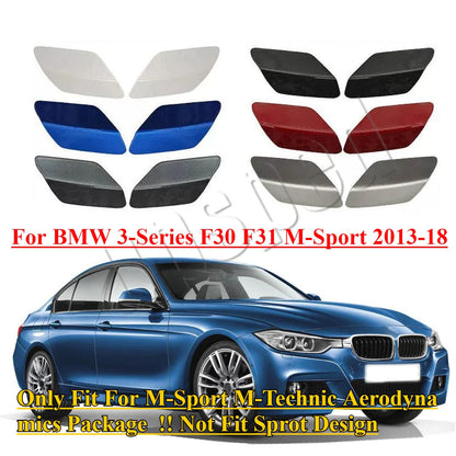 Front Bumper Headlight Washer Cover Cap for BMW 3-Series F30 F31 (2013–2018)