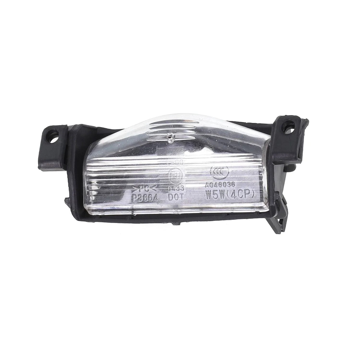 2 x License Plate Light Rear Bumper Lamp Housing Cover for Mazda 3 (2009–2013)