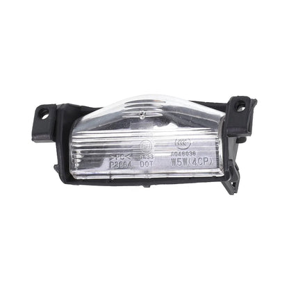 2 x License Plate Light Rear Bumper Lamp Housing Cover for Mazda 3 (2009–2013)