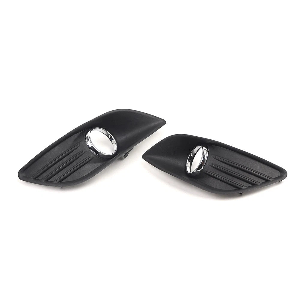 Set of 2 Front Bumper Fog Light Grille Covers for Ford Focus (2009–2011)