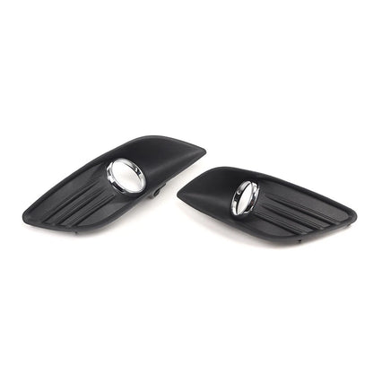 Set of 2 Front Bumper Fog Light Grille Covers for Ford Focus (2009–2011)