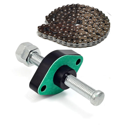Cam Timing Chain & CNC Manual Tensioner for Yamaha YFZ450 (2004–2013)