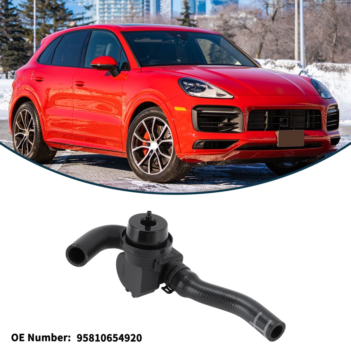 Radiator Hose No. 95810654920 for Porsche Cayenne (2011–2017)