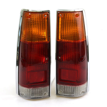 Chrome Tail Light Lamps for Isuzu Rodeo LUV Pickup (1983–1988)