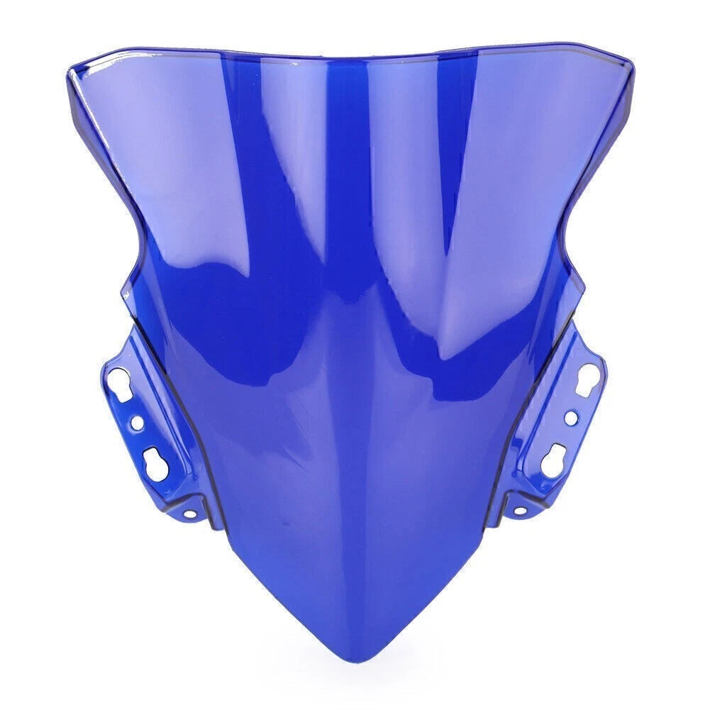 Double Bubble Windshield for Kawasaki Ninja 250SL (2014–2017) Blue