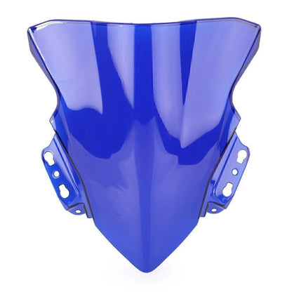 Double Bubble Windshield for Kawasaki Ninja 250SL (2014–2017) Blue