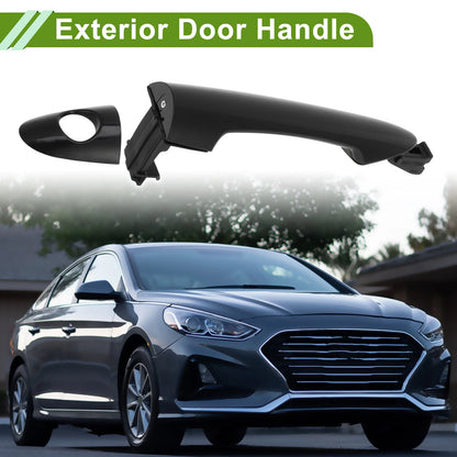 Exterior Door Handle for Hyundai Kia Picanto (2011–2023) No.826511Y000 Black Front Left