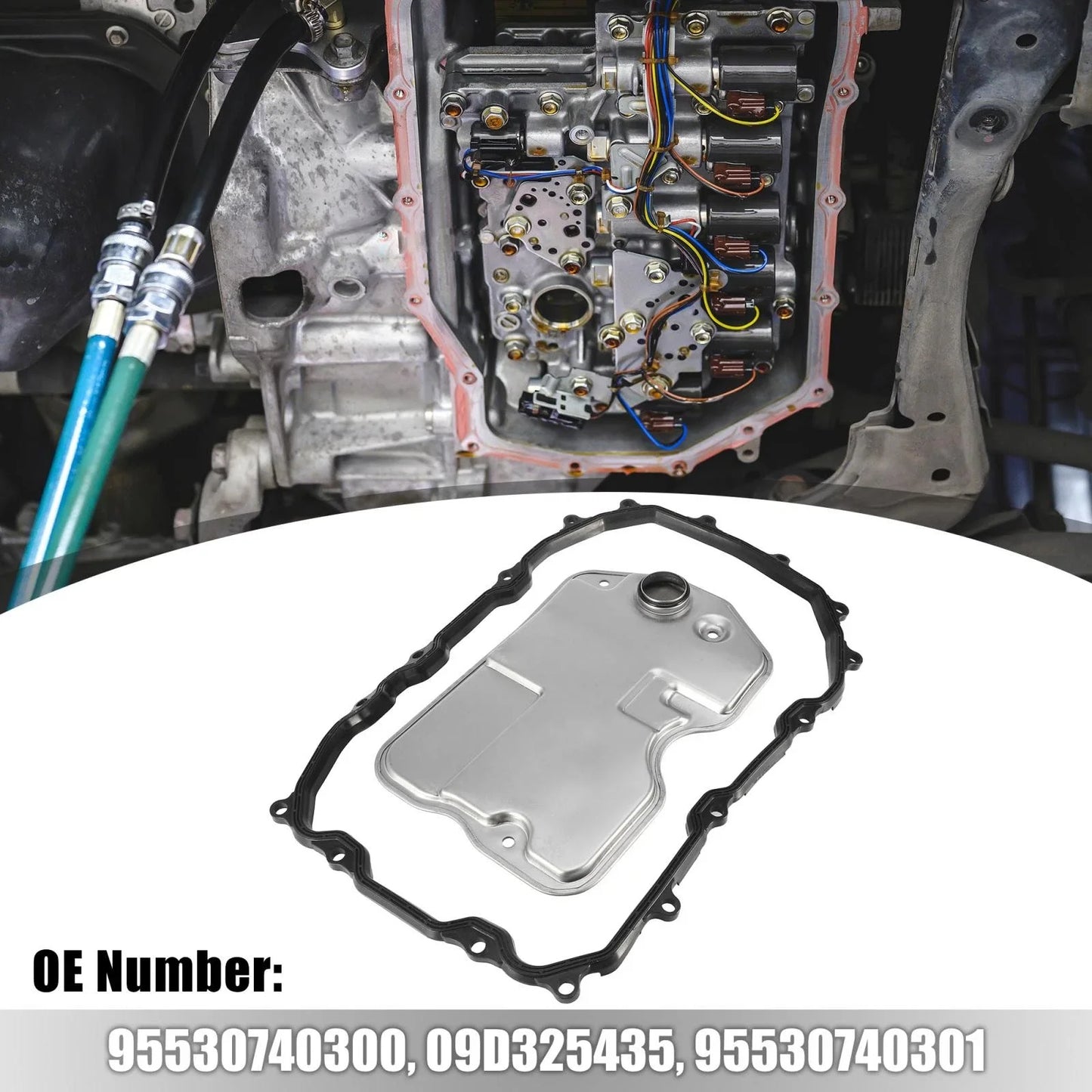 Automatic Transmission Filter Oil Pan Gasket Kit for Porsche Cayenne (2003-2010)