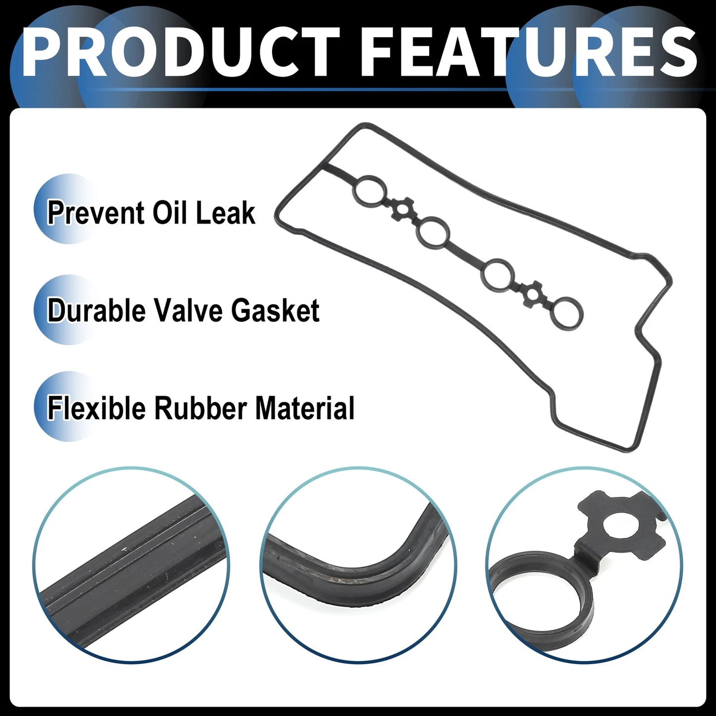 Valve Cover Gasket No. 1121397401 for Toyota Yaris (2002–2012)