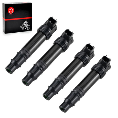 4pcs Ignition Coils for Kawasaki Ninja ZX600 ZX-6RR ZX-6R (2003–2018)