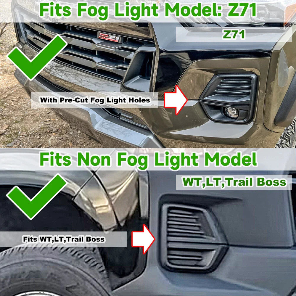 LED Fog Lamp with Turn Signal Daytime Light for Chevrolet Colorado (2023–2024)