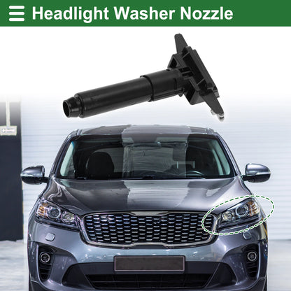 Front Driver Side Headlight Washer Nozzle for Honda CR-V (2015–2020) No.76885T1WR01