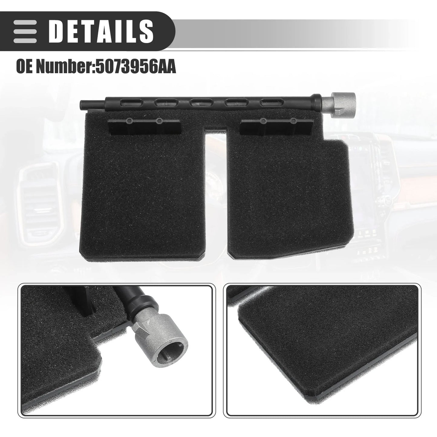 Car Blend Door Repair Kit for Dodge Ram 1500 2500 3500 (2010-2018)