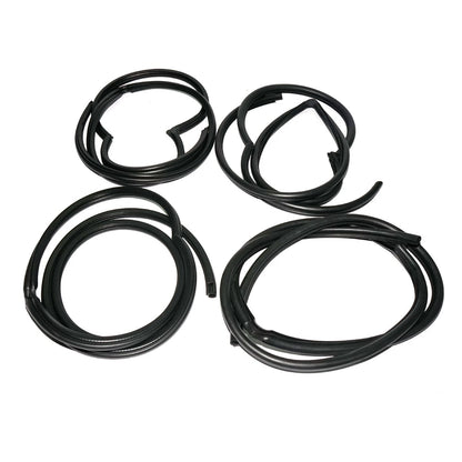 Set of 4 Weatherstrips for Land Rover Defender 90 110 130 (1984–2016)