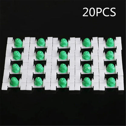 20pcs Car Door Fender Molding Trim Clips for E36 E46 323 325 328 330