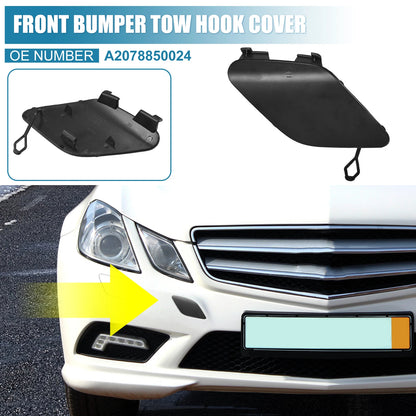 Tow Hook Cover for Mercedes-Benz E400 (2014–2016) Black