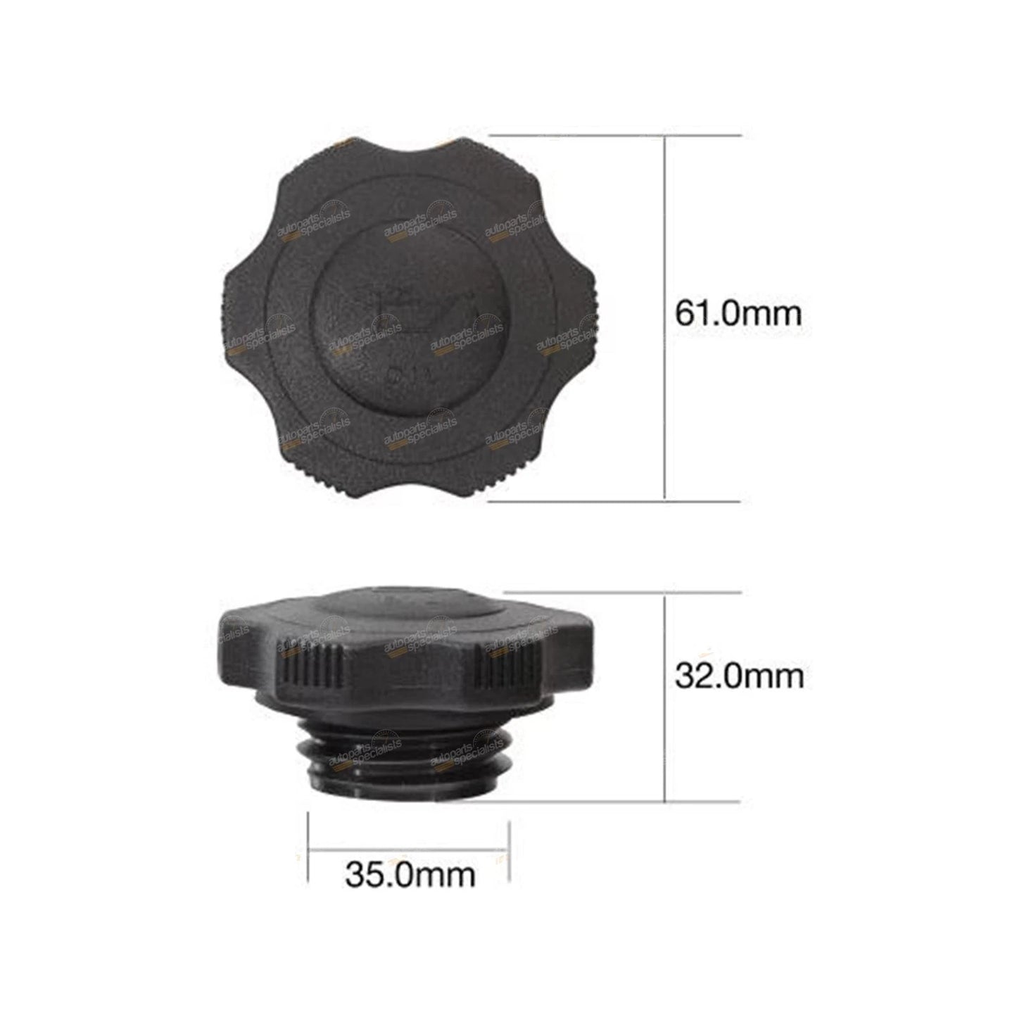 Engine Oil Filler Cap for Hyundai Santa Fe (2002–2003)