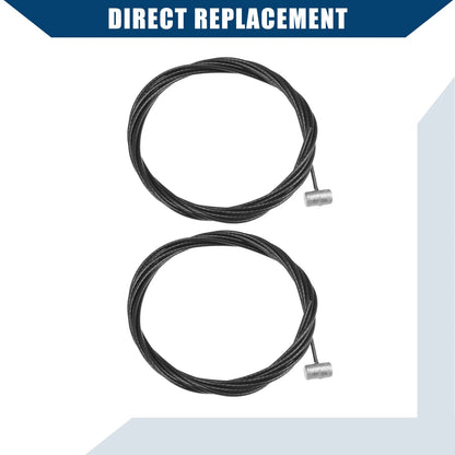 Set of 2 Inner Car Sliding Door Cables for Honda Odyssey (2005–2010) 72673-SHJ-A21