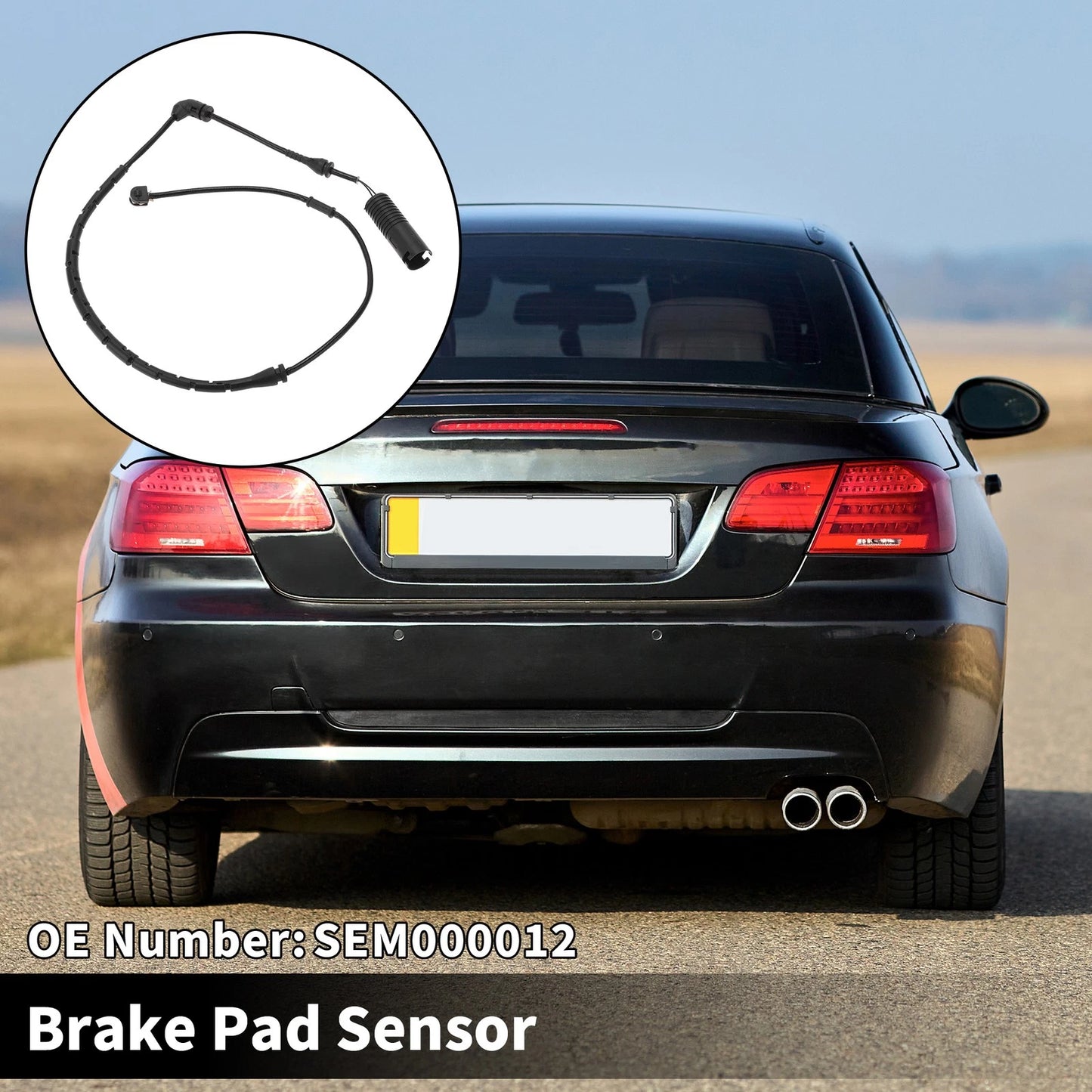 1pc Brake Pad Wear Sensor for Range Rover L322 (2002–2009) SEM000012