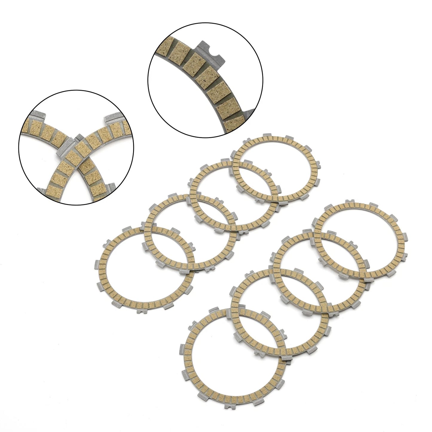 Clutch Disc Kit for Yamaha WR250F YZ250FX YZ250F (2019–2025)