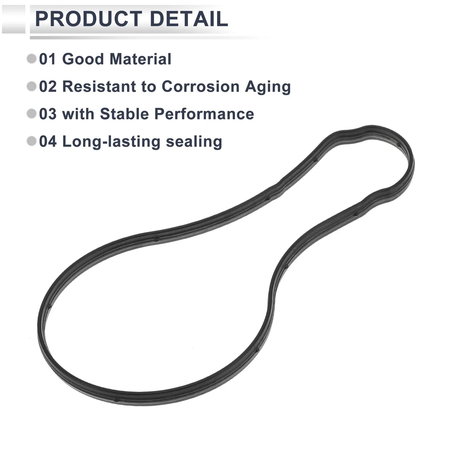 Water Pump Gasket for Chevrolet Sail 3 Rubber 1 x Engine (2015-2020)