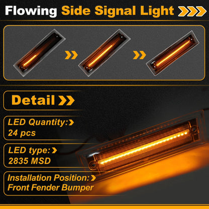 Side Marker Fender Light GM2550115 for Chevrolet Blazer (1987–1991)