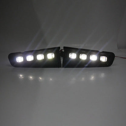LED DRL Fog Lights with Turn Signal for Ford Bronco (2021-2023)