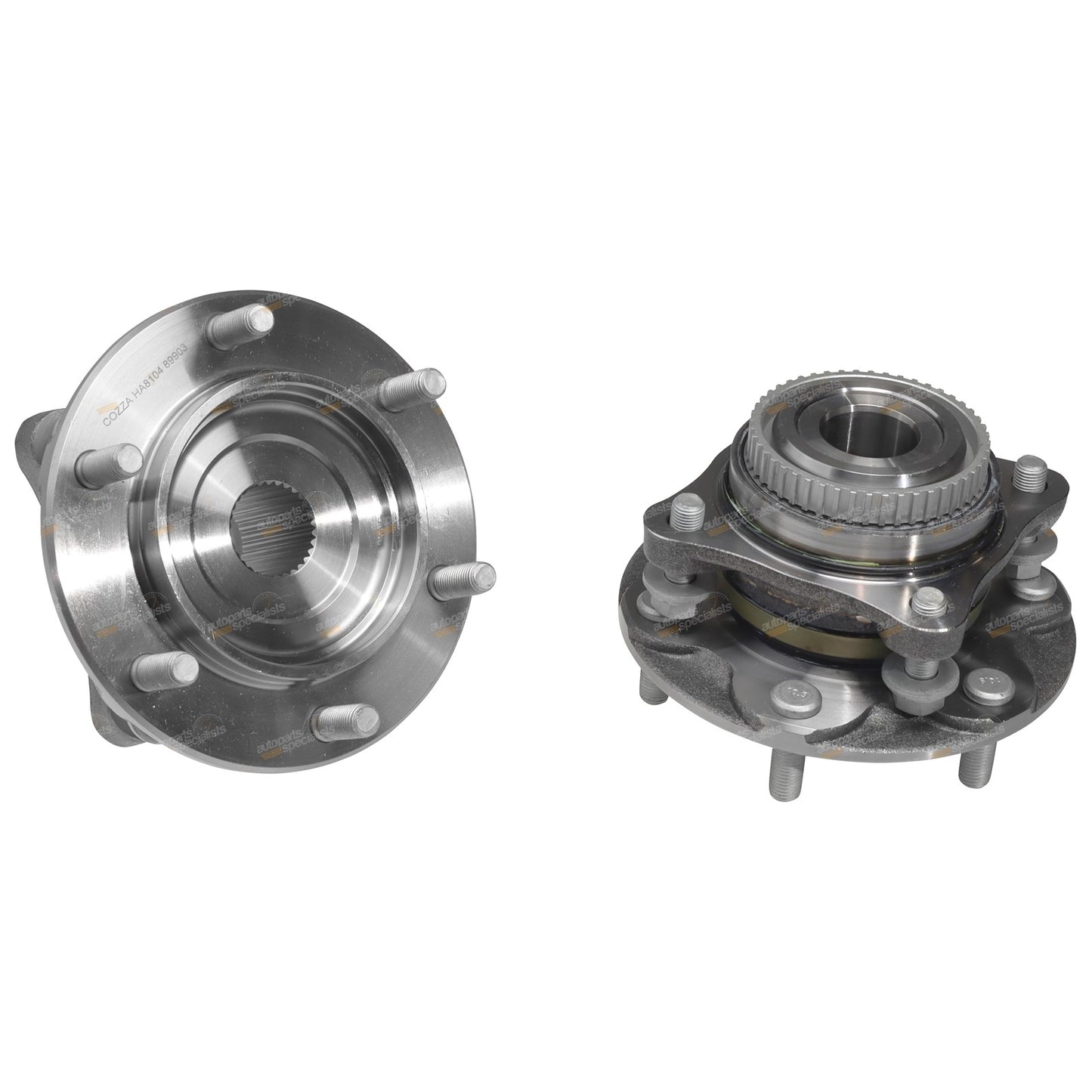 2X Front Wheel Bearing Hubs for Toyota Hilux (2005–2015)