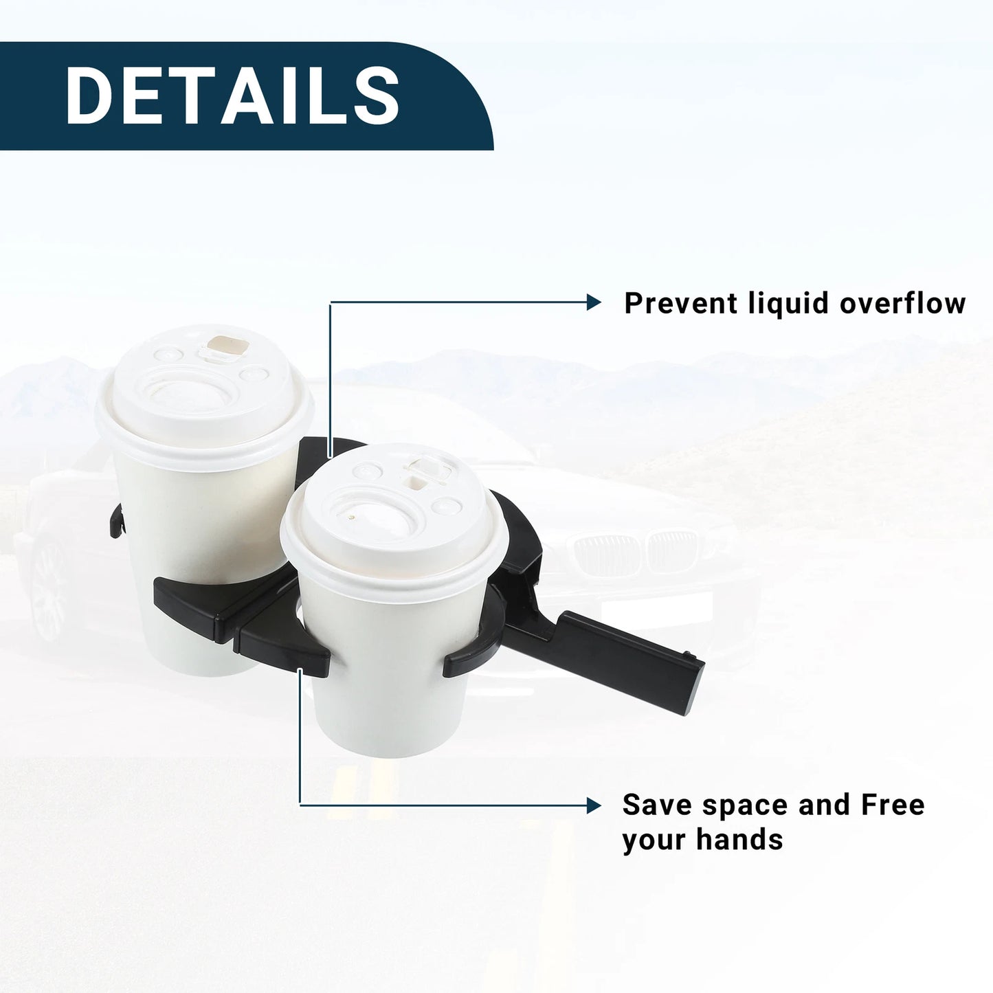 Cup Holder for BMW E39 525i 528i 530i 540iT (1996–2003) No. 51168190206