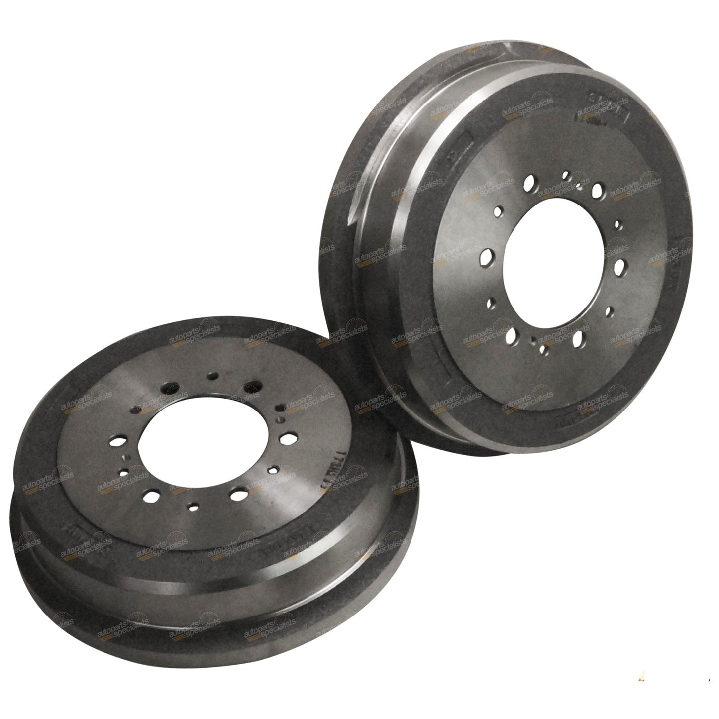 2 Rear Brake Drums for Toyota Hilux (1988–1999)