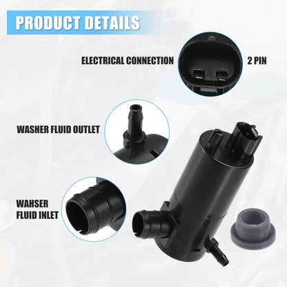 Windshield Washer Motor Pump for Nissan Maxima (2009–2014)