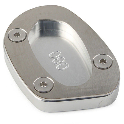 Kickstand Side Stand Enlarger Plate for Speed Twin 1200 (2019-2021) Silver