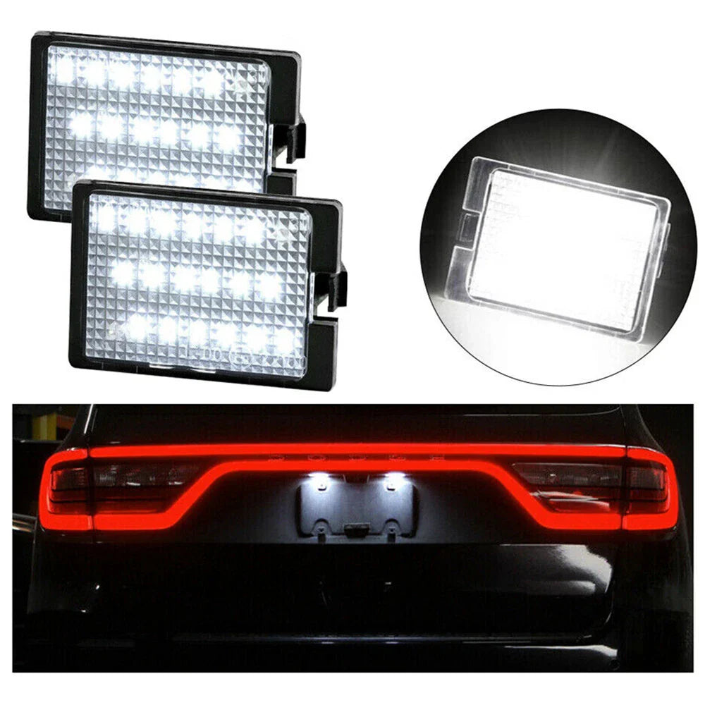 LED License Plate Light for 2014-2021 Dodge Durango  68370520AA, 68244899AA
