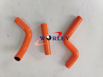 Silicone Hose for Kawasaki KX80/KX85/KX100 (1998-2009) - Orange
