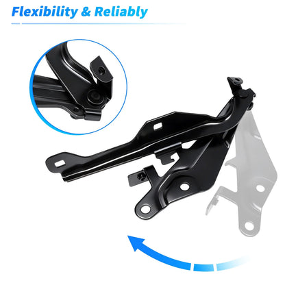 Set of 2 Front Hood Hinges for Ford Mustang (2018–2023) JR3Z16797A/JR3Z16796A