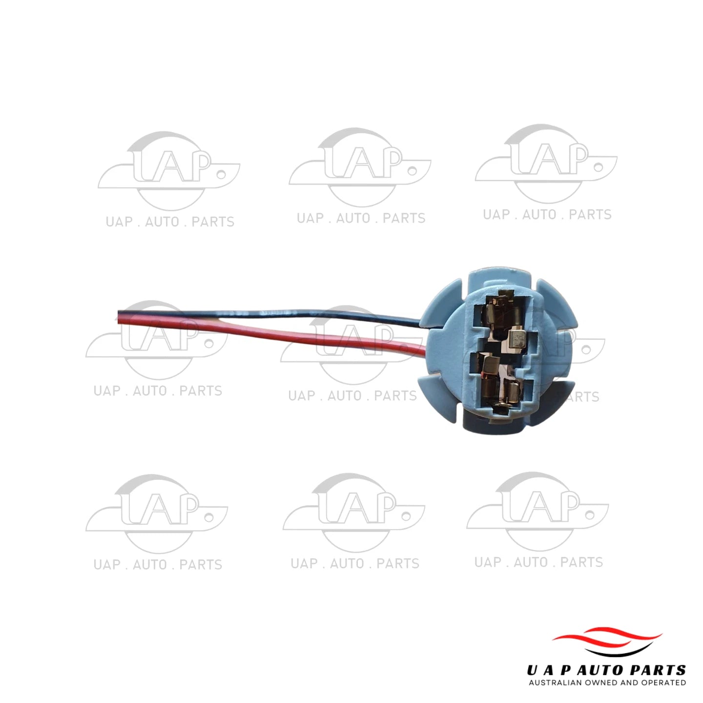 Set of 2 T20 7440 Wedge Rear Light Socket Connectors for Vehicles