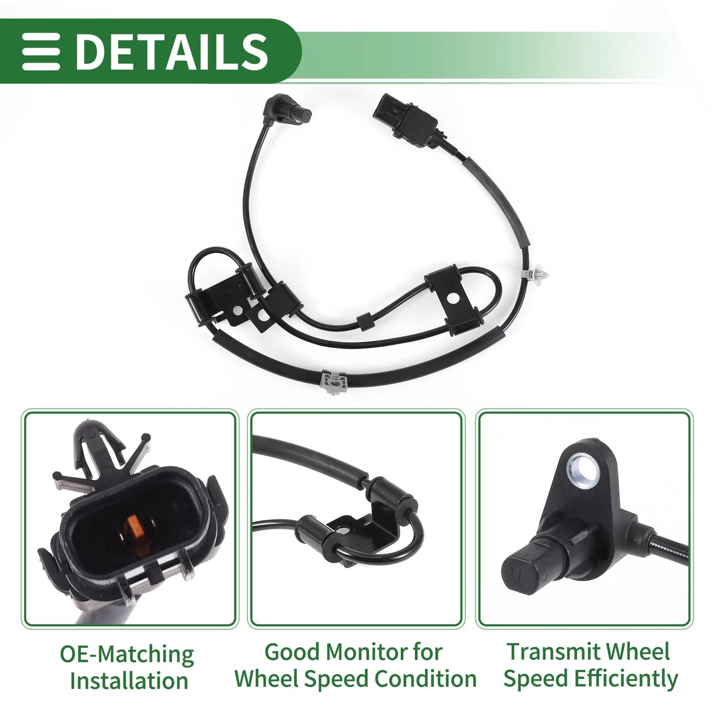 ABS Wheel Speed Sensor No. 956711G000 for Kia Rio (2006–2013)