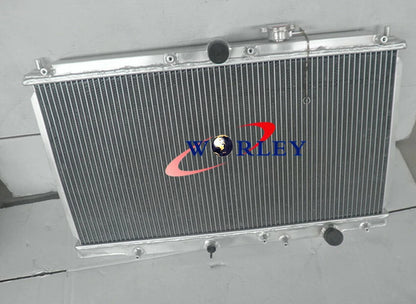 Aluminum Radiator with Fans for Honda Prelude 1997–2001 & Accord 1993–1997