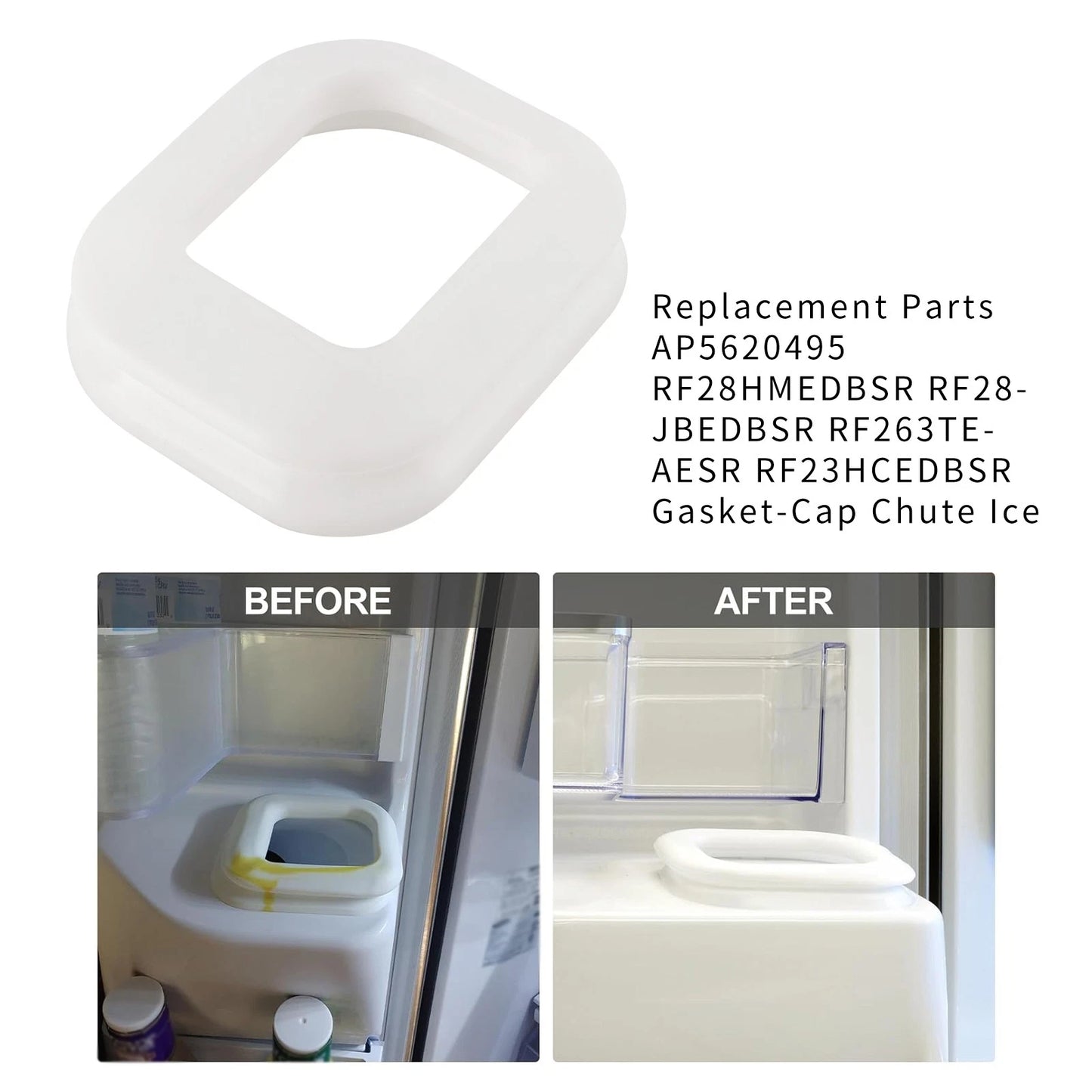 Refrigerator Ice Chute Gasket for Samsung (A63-06945A)