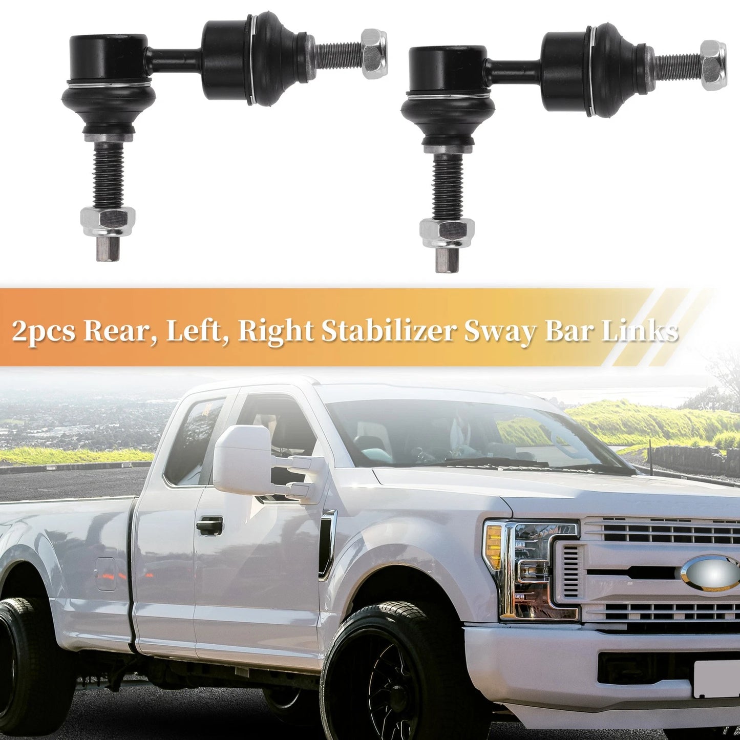 2pcs Rear Stabilizer Sway Bar Link for Ford Focus, C-Max (No.K750465)