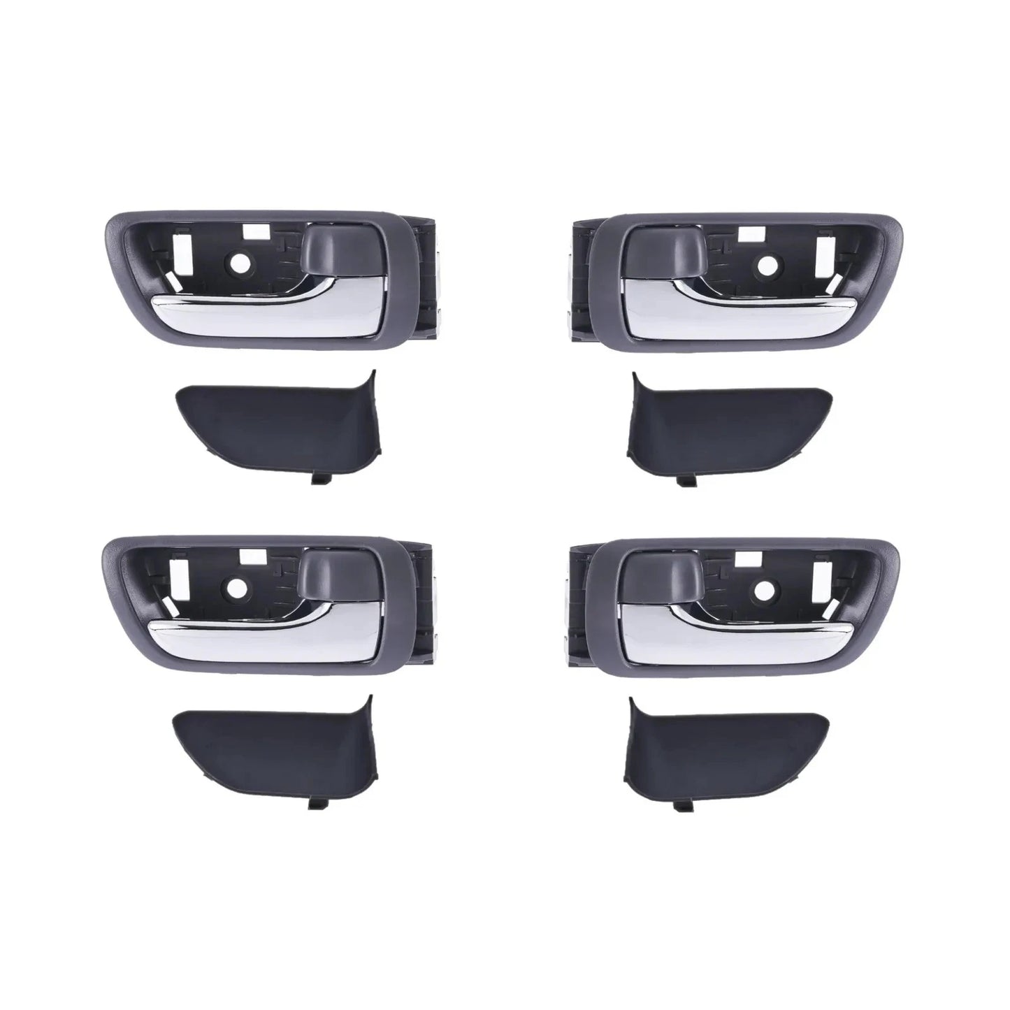 Set of 4 Chrome Inner Door Handles for Toyota Camry (CV 36)