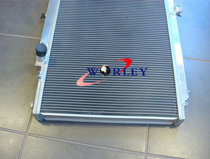 Aluminum Radiator + Red Hose for Nissan Patrol Y61 1997-2023