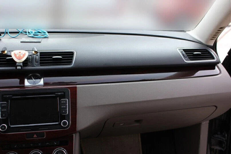 Wood Grain Console Dash Strip Trim for Volkswagen CC (2013–2017)