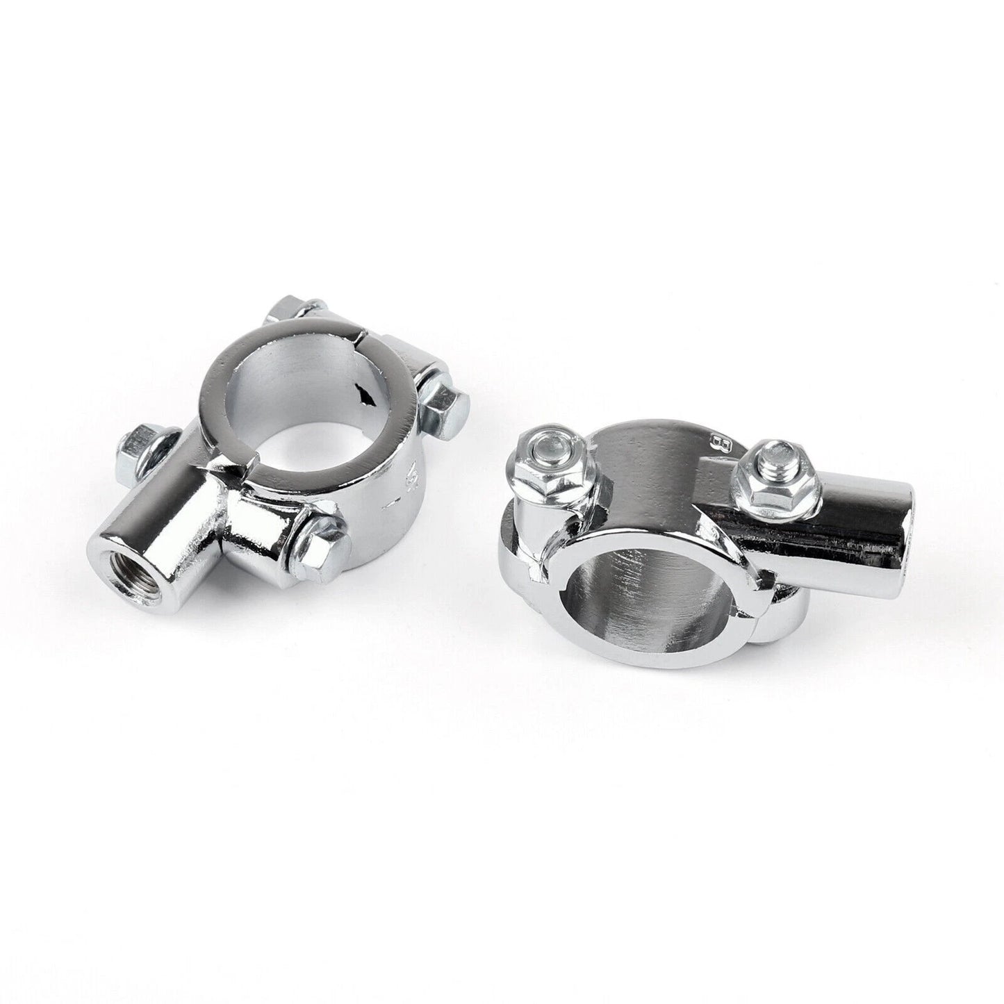 1" 25mm Handlebar Mirror Mount Adapter for Motorcycle (Universal Fit)