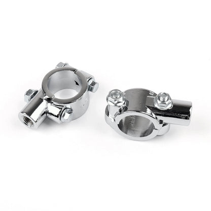 1" 25mm Handlebar Mirror Mount Adapter for Motorcycle (Universal Fit)
