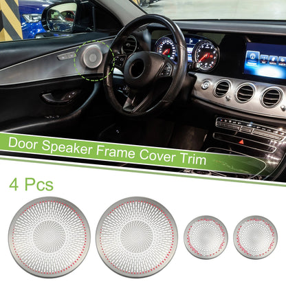 Set of 4 Speaker Frame Cover Trim for Mercedes Benz C238 W238 (2016–2022)