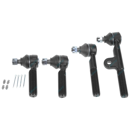 4pc Steering Tie Rod Relay End Kit for Landcruiser HZJ80 FJ80 HDJ80 (1990-1997)