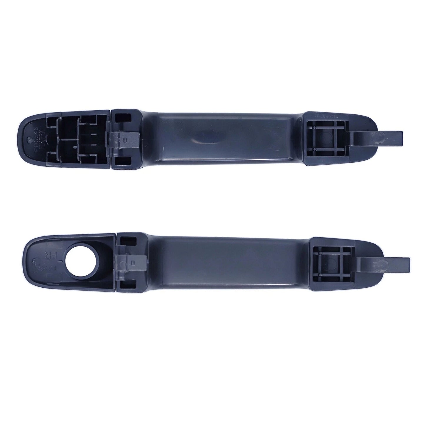 Set of 4 Outer Door Handles Black for Ford Falcon FG (2008–2016)